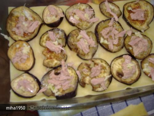 Lasagna cu Vinete si Ton