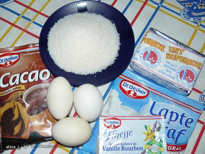 Tort Sah cu Crema de Ciocolata