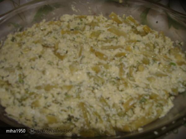 Budinca de Dovlecei si Fasole Verde