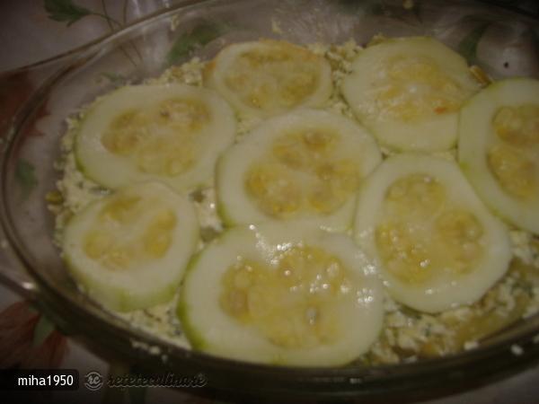 Budinca de Dovlecei si Fasole Verde