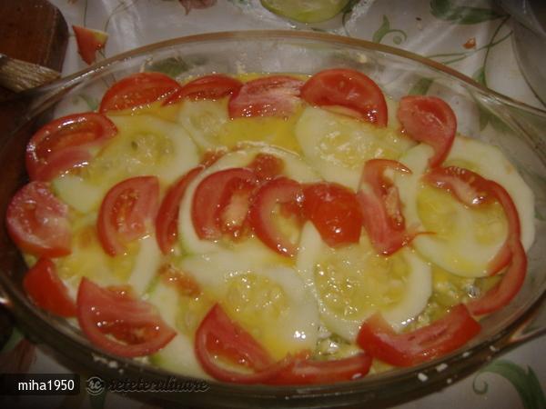 Budinca de Dovlecei si Fasole Verde