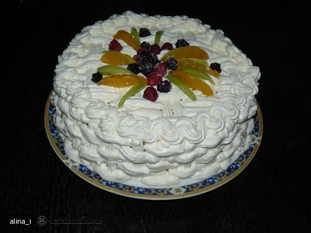 Tort cu Mere si Frisca