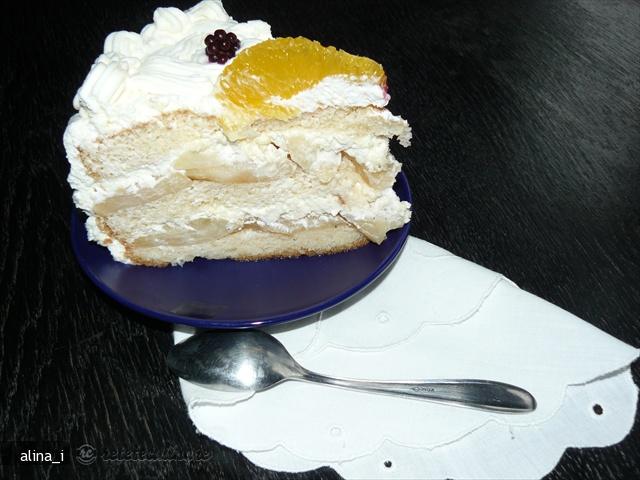 Tort cu Mere si Frisca
