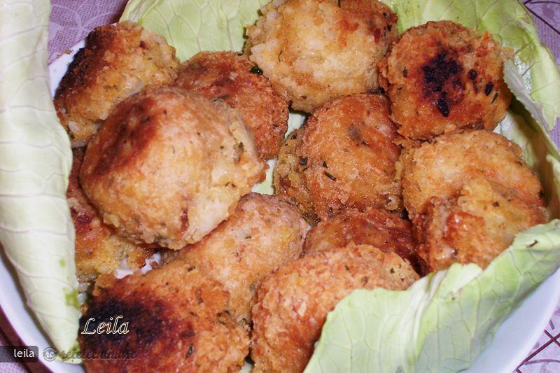 Chiftelute de Fasole si Orez