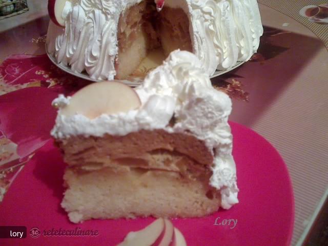 Tort cu Mere si Crema de Zahar Ars