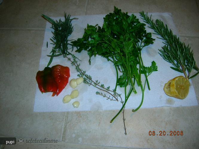 Pui Umplut Gratinat