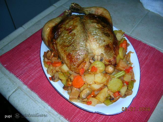 Pui Umplut Gratinat