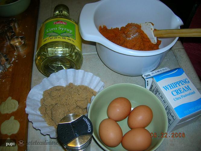 Pumpkin Pie (Placinta cu Dovleac)
