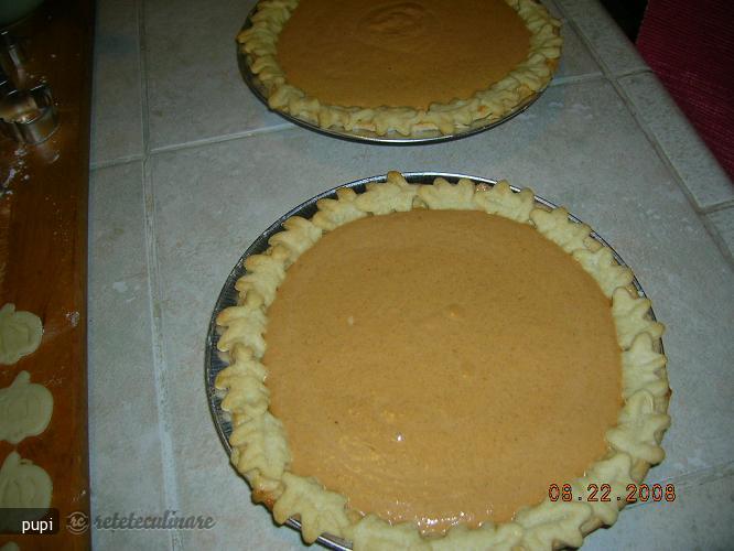 Pumpkin Pie (Placinta cu Dovleac)