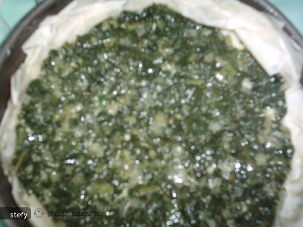 Tarta cu Spanac