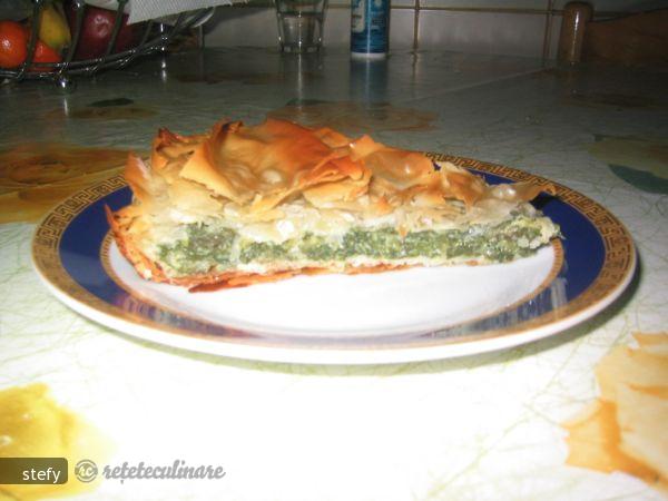 Tarta cu Spanac