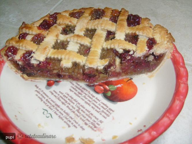 Tarta cu Mere si Merisoare