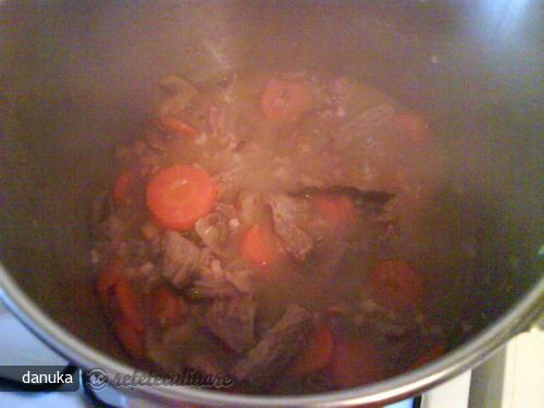 Boeuf Bourguignon (fara Vin)
