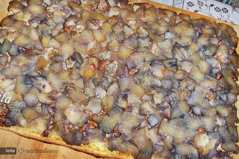 Prajitura cu Mere si Crema de Vanilie