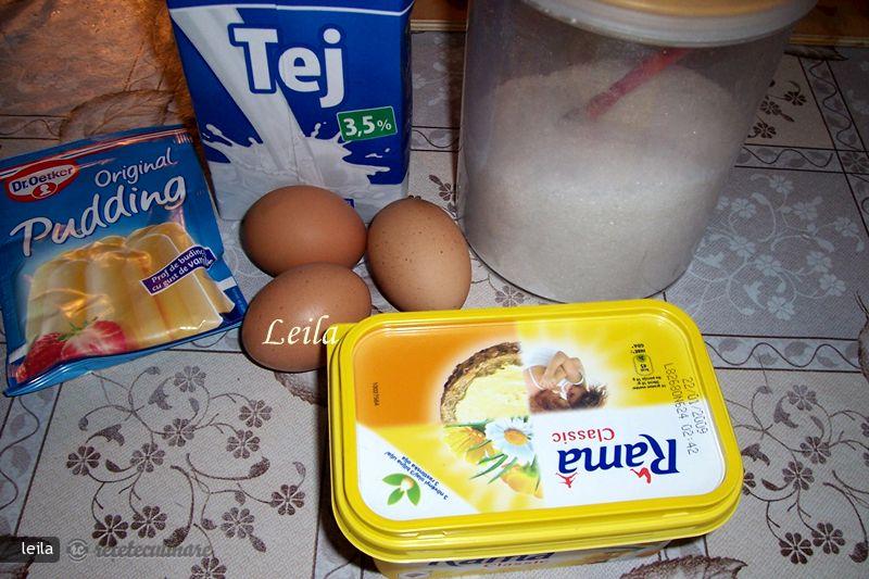 Prajitura cu Mere si Crema de Vanilie
