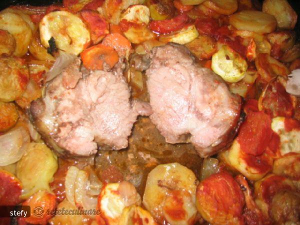 Friptura de Porc la Cuptor (coppa di Maiale)