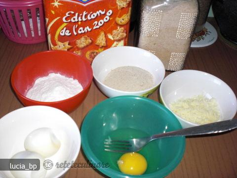 Aperitiv cu Oua Pane