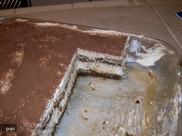 Tiramisu cu rom si vin marsala