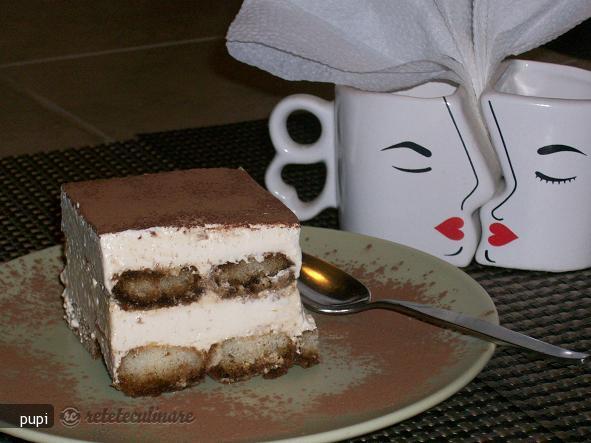 Tiramisu cu rom si vin marsala