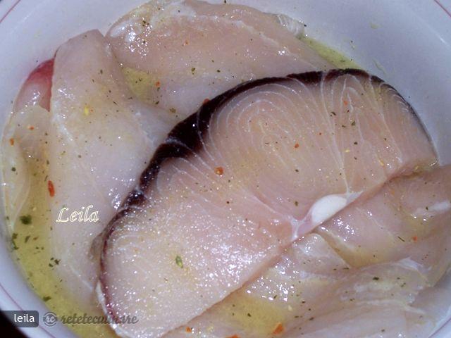 Cotlet de Rechin si file de Pangasius