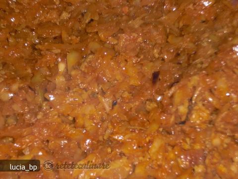 Varza cu carne,la cuptor
