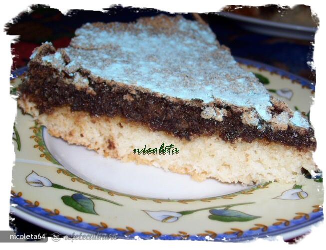 Tort cu nuca de cocos si ciocolata