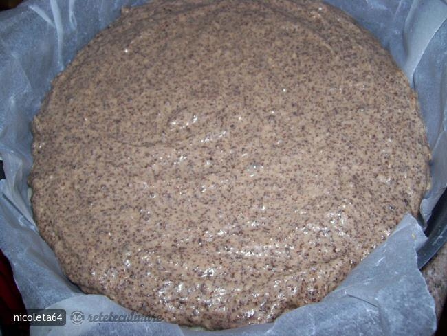 Tort cu nuca de cocos si ciocolata