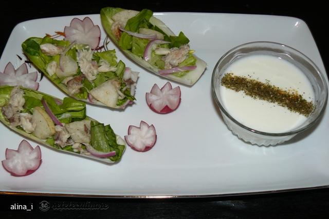 Salata cu peste si pere