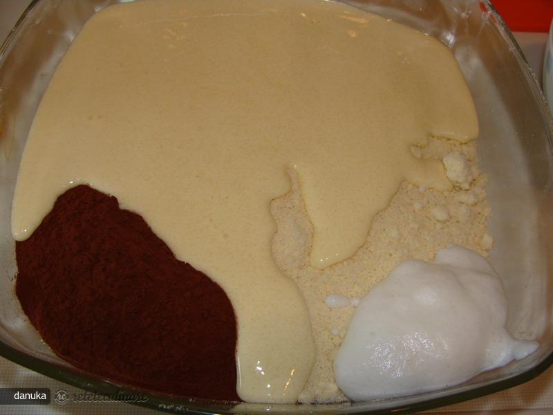Prajitura cu Branza de Vaca si Cacao