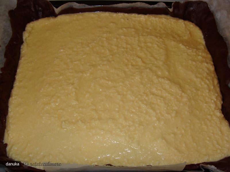 Prajitura cu Branza de Vaca si Cacao