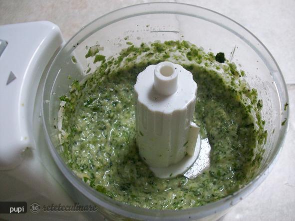 Pesto Potato Soup (Supa de Cartofi cu Busuioc)