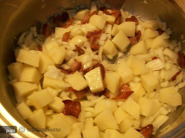 Pesto Potato Soup (Supa de Cartofi cu Busuioc)
