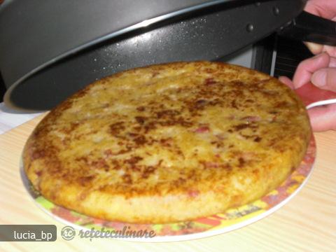 Vitel cu sos de ciuperci si rösti