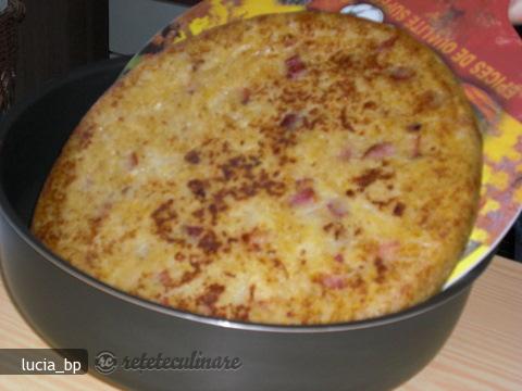 Vitel cu sos de ciuperci si rösti