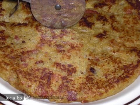Vitel cu sos de ciuperci si rösti