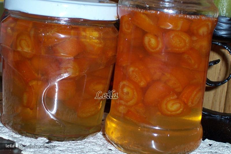 Dulceata de Melcisori Din Coji de Portocala