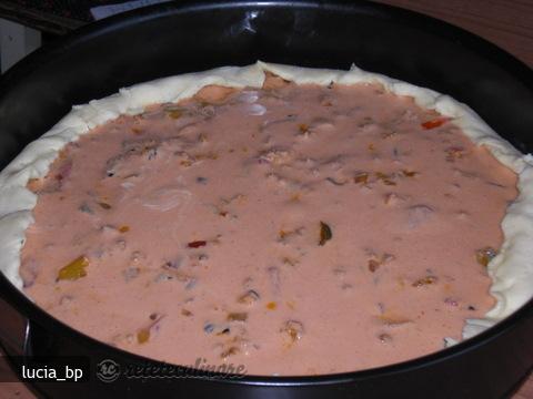 Tarta cu Ardei si Carne Tocata