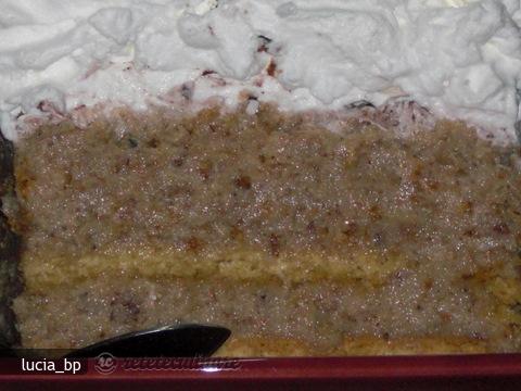 Prajitura cu Crema de Nuca Prajita si Smantana