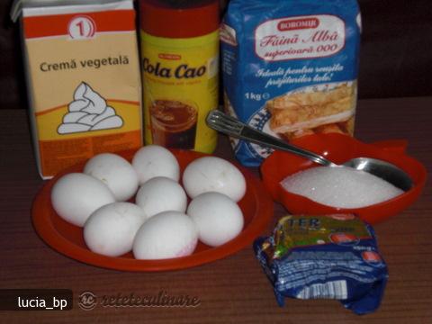 Pandispan cu Crema de Frisca