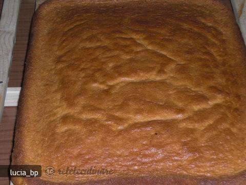 Pandispan cu Crema de Frisca