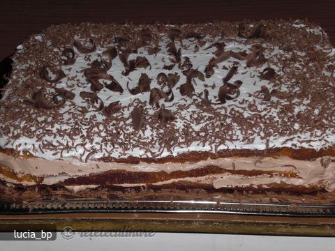 Pandispan cu Crema de Frisca