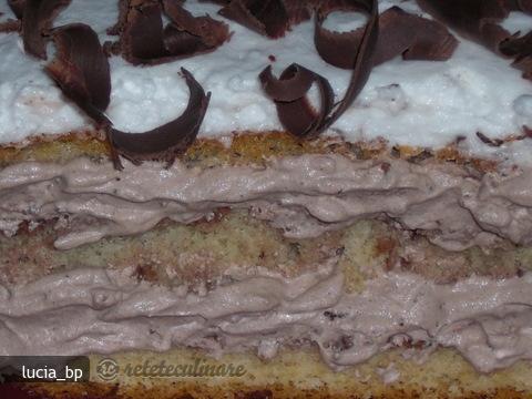 Pandispan cu Crema de Frisca