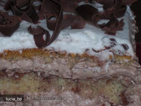 Pandispan cu Crema de Frisca
