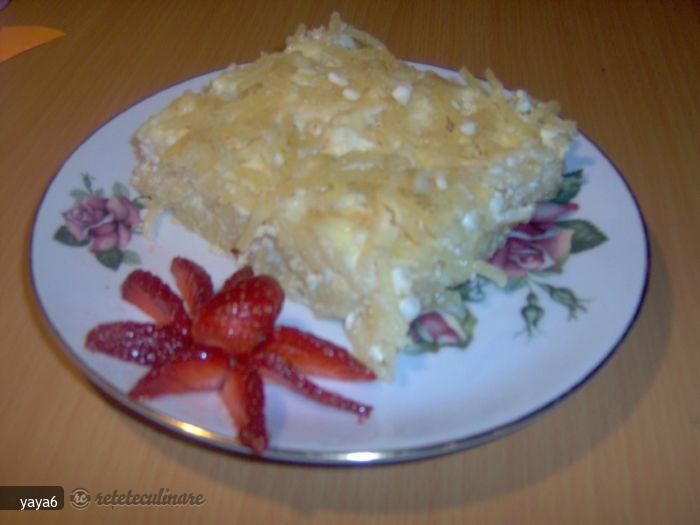 Budinca de Spaghete cu Branza