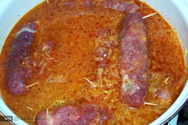 Rulouri de Carne in Sos