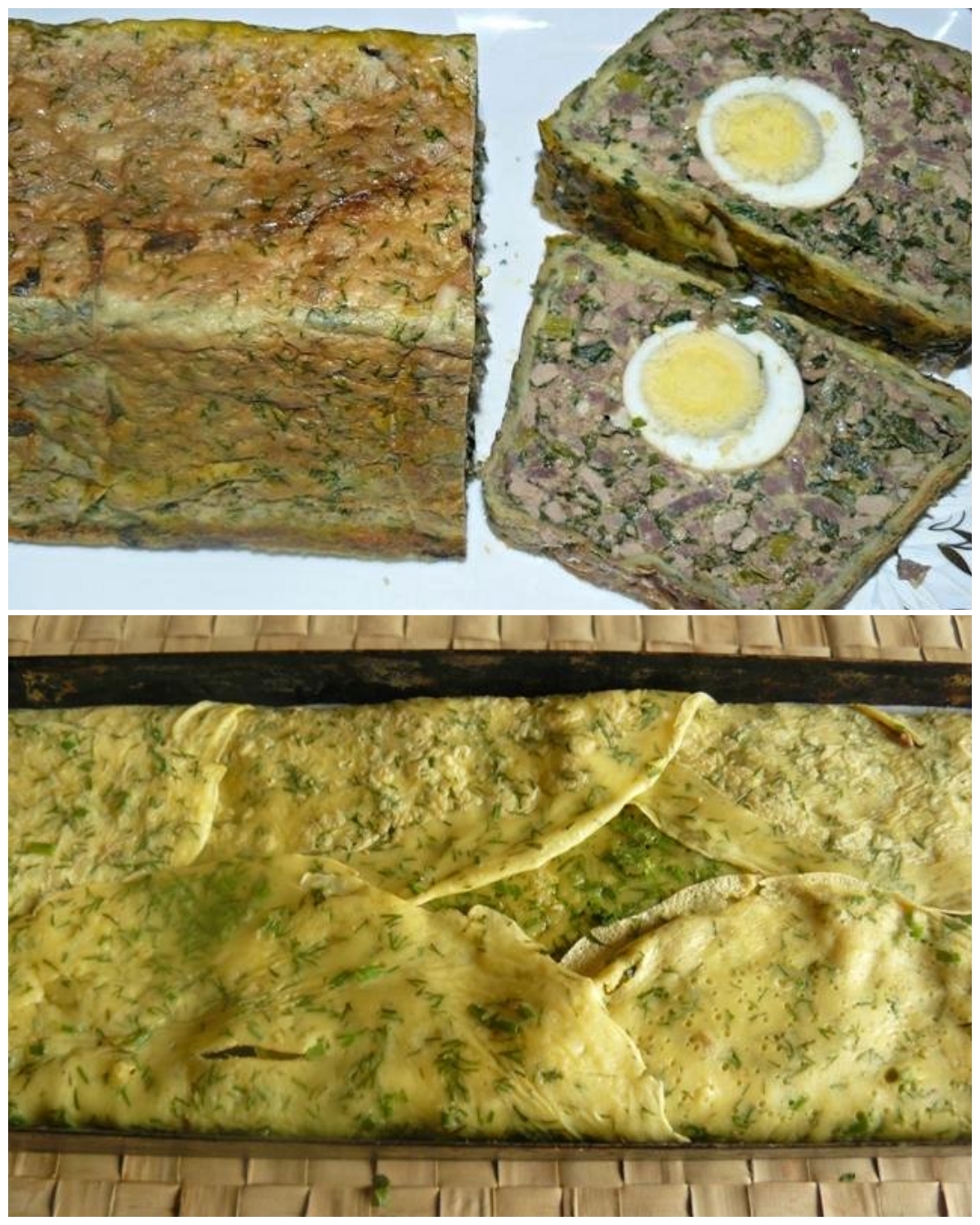 Drob in Foi de Clatite