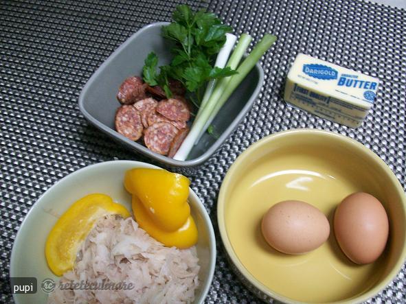 Omleta Taraneasca (Country-style Omelette)
