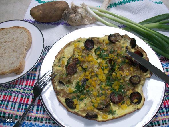 Omleta Taraneasca (Country-style Omelette)