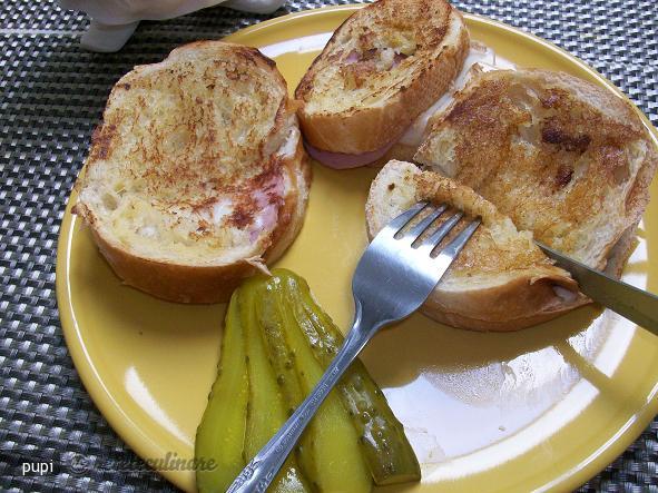 Sandwich Cald cu Mozzarella (Grill Cheese Sandwich)