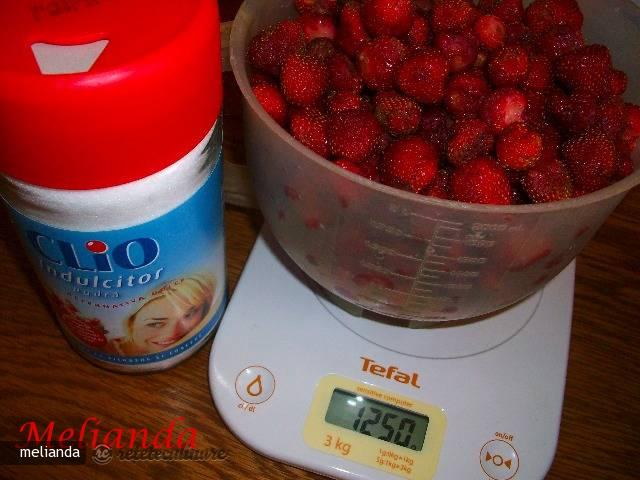 Dulceaţă de căpșuni reţetă Dietetică